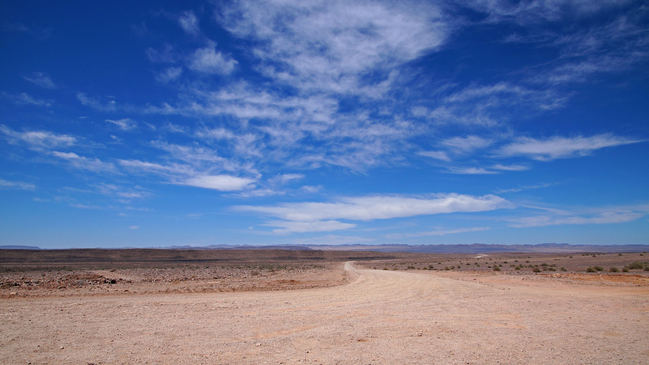 Dessert road in Namibia