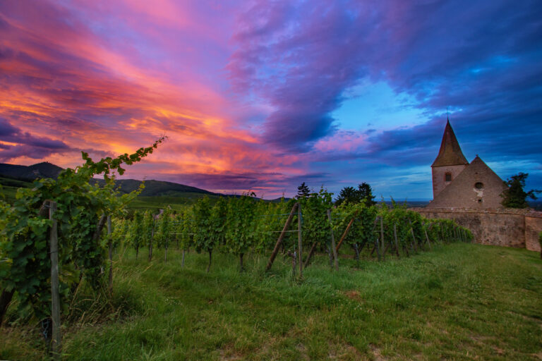 Sunset Alsace